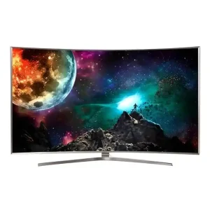 تلویزیون ال ای دی منحنی اسمارت سامسونگ مدل 65MU10000 SAMSUNG LED TV - خاکستری
