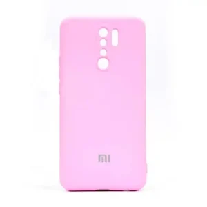 کاور گوشی مدل سیلیکونی کد M05 مناسب برای گوشی موبایل شیائومی Redmi note 8pro - صورتی