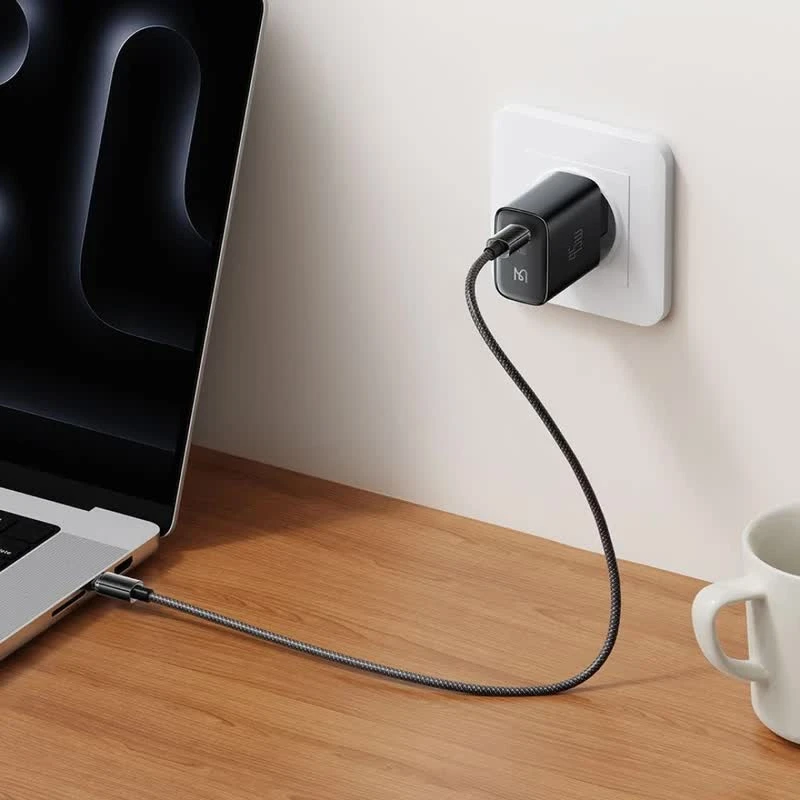 شارژر دیواری 45 وات مک دودو مدل ch-5080 به همراه کابل type-c به type-c - تصویر 4