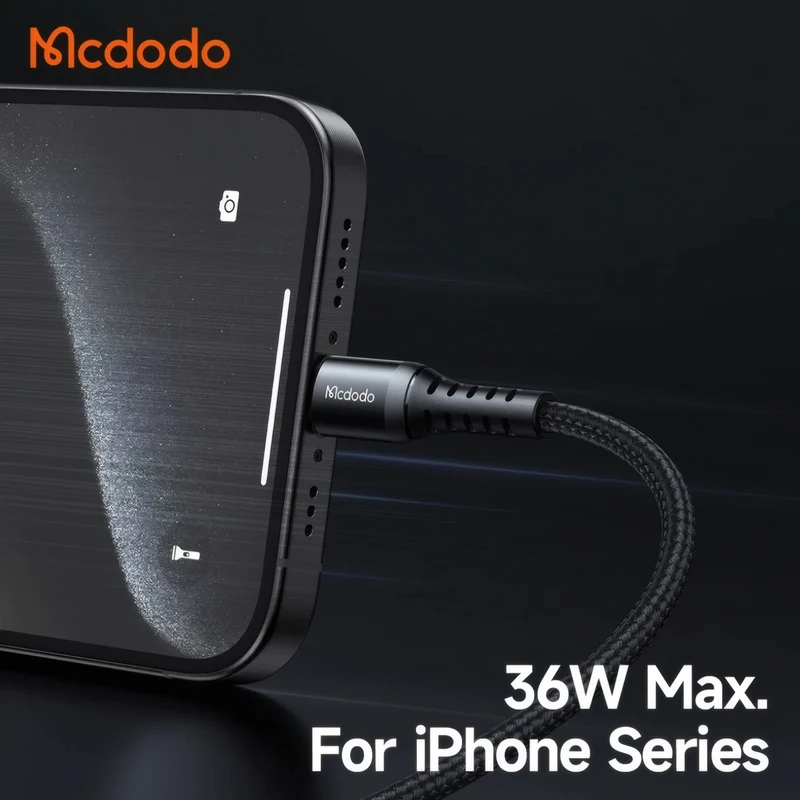 کابل USB-C مک دودو مدل Bending CA-564 طول 1 مترMcdodo 60w - تصویر 3